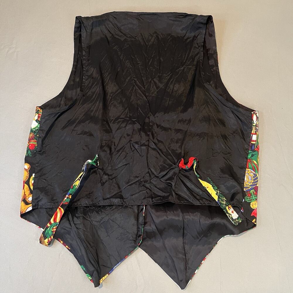 Vintage Nutcracker Brand Holiday Vest Unisex Christmas (Men M) (Women L) - Picture 2 of 5